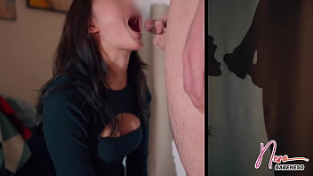 Preview 4 of Fat Bww Mature Gets Orgasm - Big load of cum straight into throat! Showing off my tongue actions