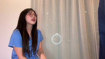 Preview 2 of Xn X X Nios - Creepy Doctor Convinces Young Medical Intern Korean Girl to Fuck to Get Ahead