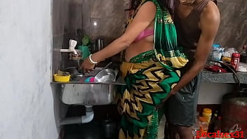 Preview 2 of Velho Metendo - Jiju and Sali Fuck Without Condom In Kitchen Room (Official Video By Localsex31 )