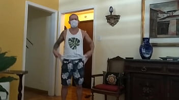 Preview 1 of Tho Tens - Ciro performing a streap-tease