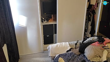 Preview 4 of Odis Sex Vdo - Good morning blowjob...I wanna get changed but He wants His cock sucking