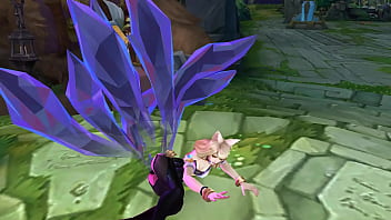 Preview 1 of Kanwal Aftab Horst Xxx - KDA Ahri Sexy Moans Korean Voice Ryona - League of Legends