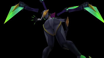 Preview 3 of Baal Veer With Mahar - Super Galaxy Elise SEXY HUGE ASS - League of Legends