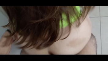 Preview 3 of Japanese Mother Com - LA CACHONDA DE MI HERMANASTRA ESTA LAVANDO Y ME LA FOLLO BIEN DURO
