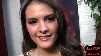 Preview 1 of Kch Dc - POV teen pussyfucked while talks dirty before oiled handjob
