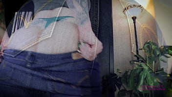 Preview 2 of Ugly Woman Bath - Tight Jeans JOI Preview