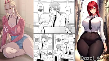 Preview 1 of Sxse Sxsx Www Ssxxx Video - Chainsaw Man - Makima &amp_ Denji