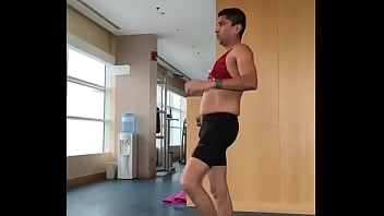Preview 2 of Hot Mxa Com Mom - Indian sissy gym workout