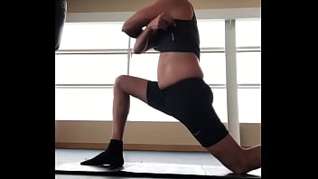 Preview 3 of Hot Mxa Com Mom - Indian sissy gym workout