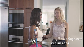 Preview 1 of Findxhamster Comh - Ebony GF Doesnt Want To Postpone Sexy Break Just Because Guests Were Over