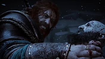 Preview 4 of Teen Sex Teub Video - God of war Ragnarok | Kratos vs Thor