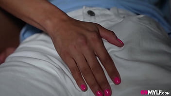 Preview 2 of Ayaka Squirt - Caitlin Bell Her Scary Movie Fuck