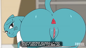 Preview 1 of K Kif Xxx - Gumball watterson and nicole watterson sex