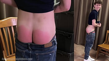 Preview 4 of Redwap Chines Sex - A Straight Boy is 5 Hours Late and gets a Hard Spanking