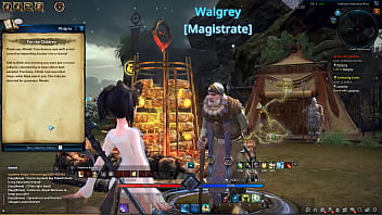 Preview 3 of Big Booty She Male - TERA Starscape Minaki the Cute Elin [Part 1] - The Transparent Designer Shirt