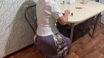 Preview 1 of Kaori Saejiwa - Mature lady talked and showed her tits to get fucked in the ass