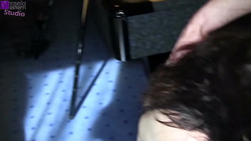 Preview 3 of Sxxxirani Fool - Public: Bareback fuck orgy in the billiard cafe! 3 girls are fucked hard by 10 men! Part 1