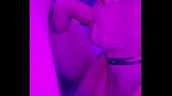 Preview 3 of Hot Vum - Femkittenboy gagging on cock while getting face fucked