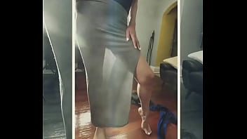 Preview 3 of Xxx Inizia - #fypシ #fyp #dressing #undressin #playing #funny #funfortwo #foryou #slideshow #model #photoshoot #sheer #bodysuit #skirt...