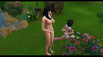 Preview 4 of Sunny Leone Boy Xxxxbf - A group of exhibitionists in a park - Part 1