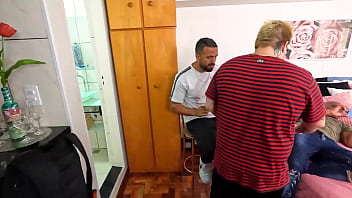 Preview 1 of Shemal Goal - Bastidores do porno,  em uma cena de dupla penetracao - Victoria Dias - Tony Tigrao - Capoeira : Completo No Red