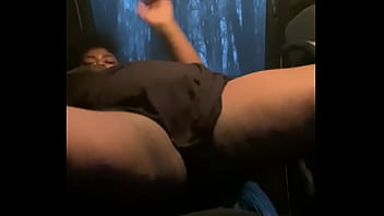 Preview 1 of Porno Real Sex - Horny pregnant milf having intense orgasm outside