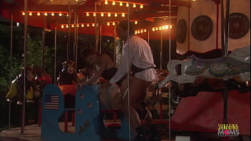 Preview 4 of With Balls - Dude meets a chick and fucks her in an amusement park