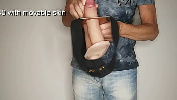 Preview 2 of Gay Perv Family - Double penis code 1040 with movable skin 2