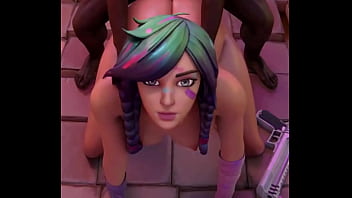 Preview 4 of Bus Teshir - Splatterella Blacked Hard