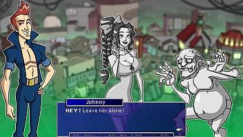 Preview 3 of Old British Man With Teen - Let&#039_s Play: 7th Heaven