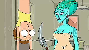 Preview 1 of Xxx Maa Video - Rick and Morty v3.2,  Training with Keara!