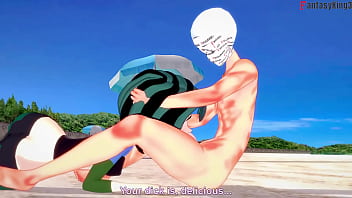 Preview 3 of Petite Pornstar Xxx Sex - Gwen blowjob on the beach | 1 | Total Drama | Full &amp_ POV on Sheer &amp_ PTRN: Fantasyking3
