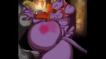 Preview 2 of Zes Ibu Hamil - Lord Beerus is fucked in the ass by anon