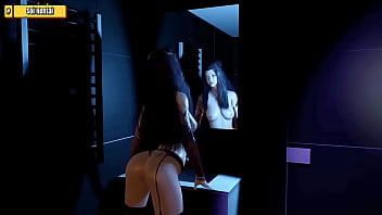 Preview 1 of Teen Girls Compilation - Hentai 3D - Cat women seduce a man then get fuck