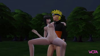 Preview 4 of Japan Cople7 - [TRAILER] Naruto having sex with Hinata in the middle of the forest