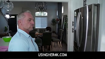 Preview 1 of Horse Fuck Milf - UsingHer4K  -  Freeuse Teen Baking Show Fucking - Alex Coal,  Marcus London