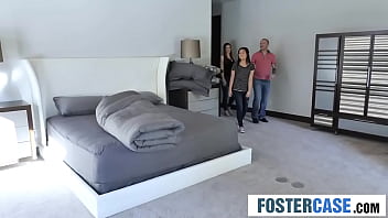 Preview 1 of Milf Meet - Tiny Asian Teen Kleptomaniac Caught Red-Handed and Fucked by Pervy Couple