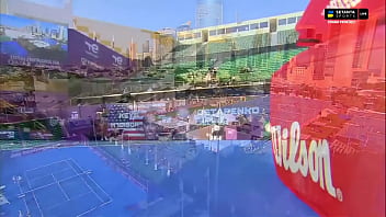 Preview 1 of Sixey Vidoy - Madison Keys vs Jelena Ostapenko (2023 WTA Dubai)