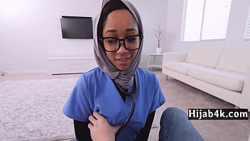 Preview 1 of Olde Saxe - Tiny Muslim Resident Takes Care Of Patient&#039_s Needs