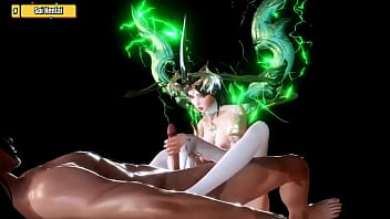 Preview 3 of Fetish Girl Handjob - Hentai 3D ( ep82)   Green lantern goddess.