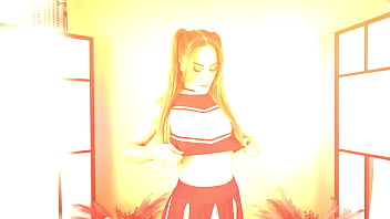 Preview 1 of Ontu Khalifa - HOT Cosplay Try On ll,  Sexy Bunny,  Cheerleader,  Kill Bill,  Lara Croft - Hannahjames710