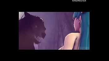 Preview 3 of Xxx Dog 3g - Morrigan Aesland Compilation