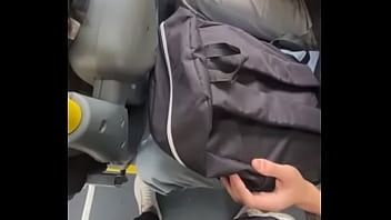Preview 1 of Ana Nova - Fiquei de pau duro cara no bus&atilde_o ficou louco querendo pegar
