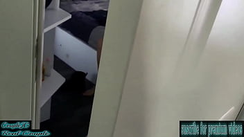 Preview 1 of Abbei Rain - Spying on my step sister ended successfully