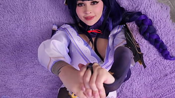 Preview 2 of Xxxx Sleeping Mom And Son Videos - Raiden cosplay is crazy about huge creampies TEASER