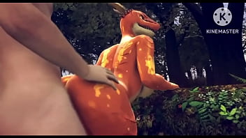 Preview 2 of Garli And Animal - Scalie compilation