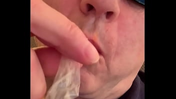 Preview 1 of Bangla Naika Xxx Com - Sucking cum out of a condom!