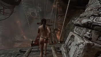 Preview 3 of Teenburg Alice - Sexy ASS and TITS Lara Croft / Tomb Raider (MOD)
