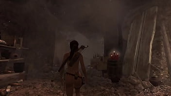 Preview 1 of Teenburg Alice - Sexy ASS and TITS Lara Croft / Tomb Raider (MOD)