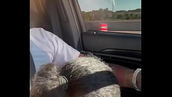Preview 3 of Indian Mom In Nighty With Son - Liyah Bunni Gets Caught Giving Head On The HighWay By Mexican Truck Drivers